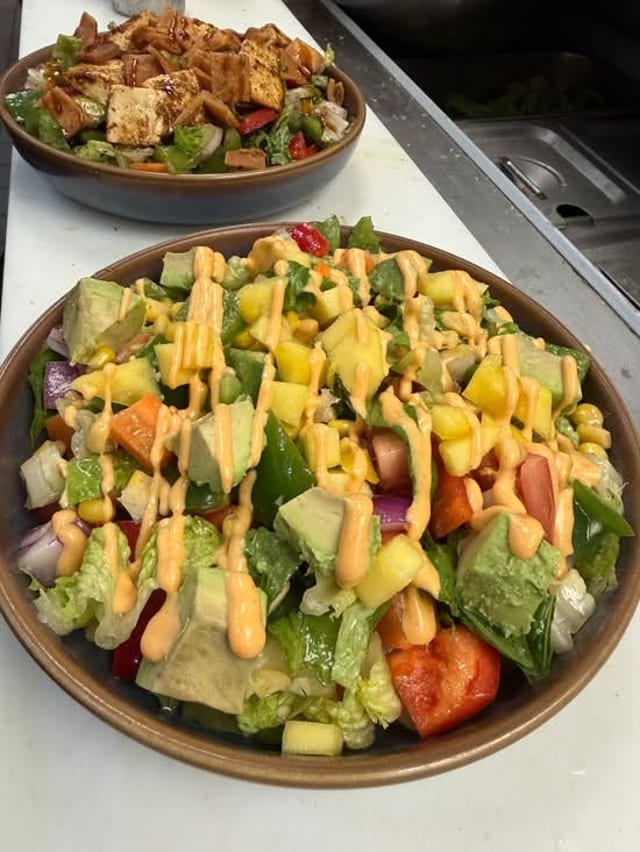 Mexican Mango Crunch Salad.