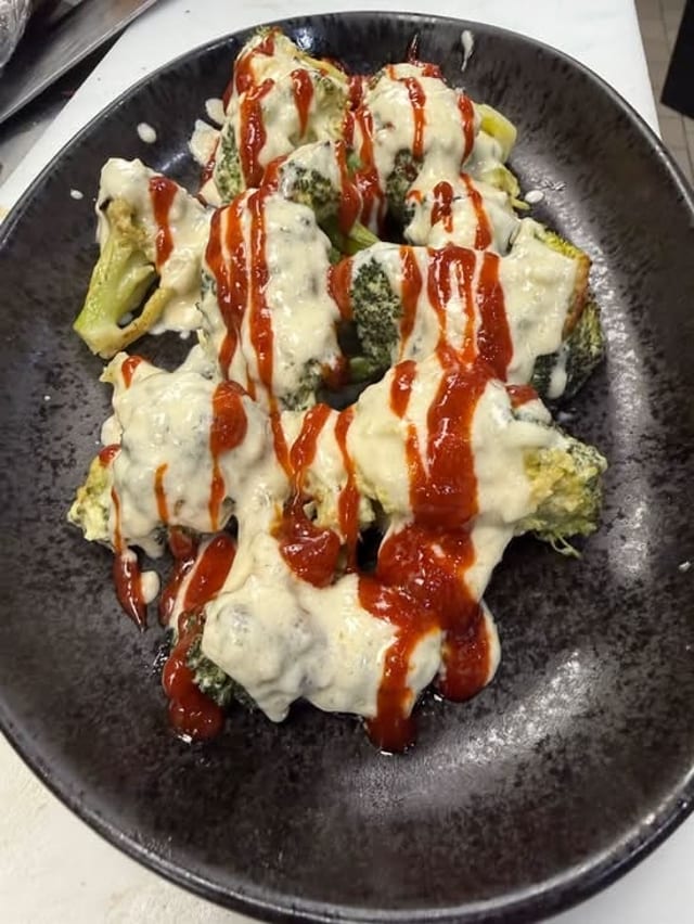 Malai Broccoli Kebab.