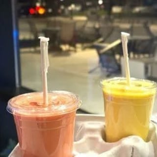 Mango Strawberry Lassi
