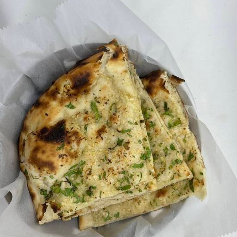 Delicious Garlic Naan