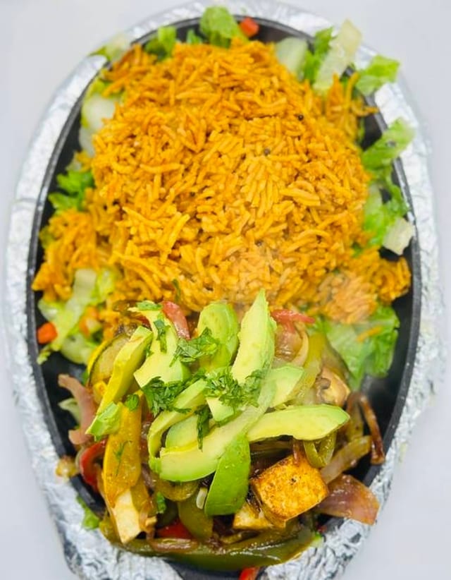 Fajita Platter Tofu.
